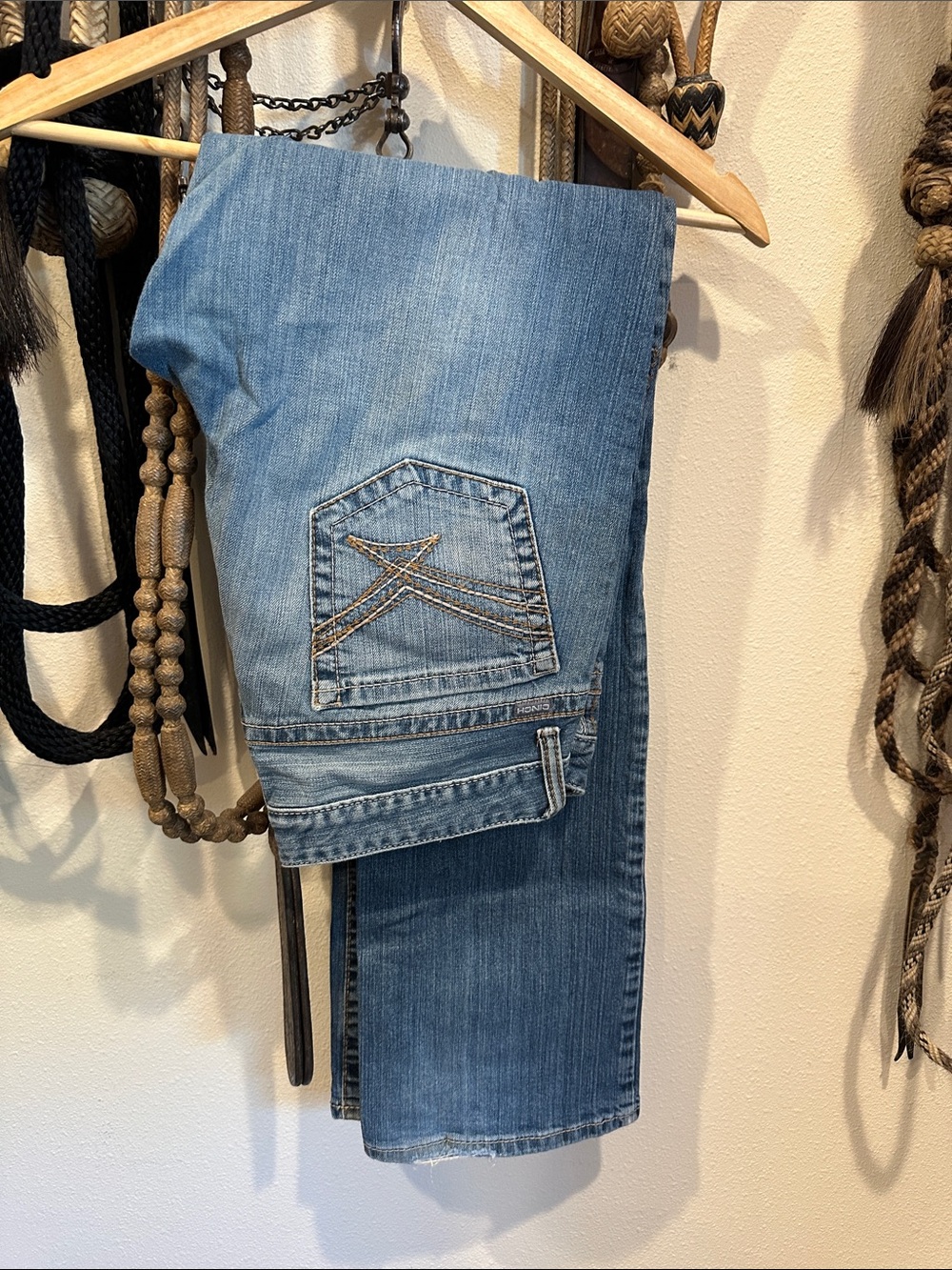 Cinch Women's Medium Blue Boot Cut Jeans